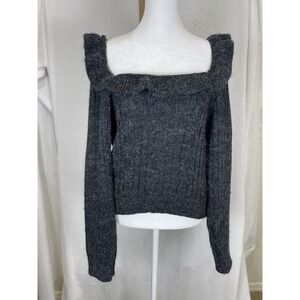 Top Shop Women's‎ Sweater Size 8-10 Dark Feminine Unique Elegant Dark Romantic
